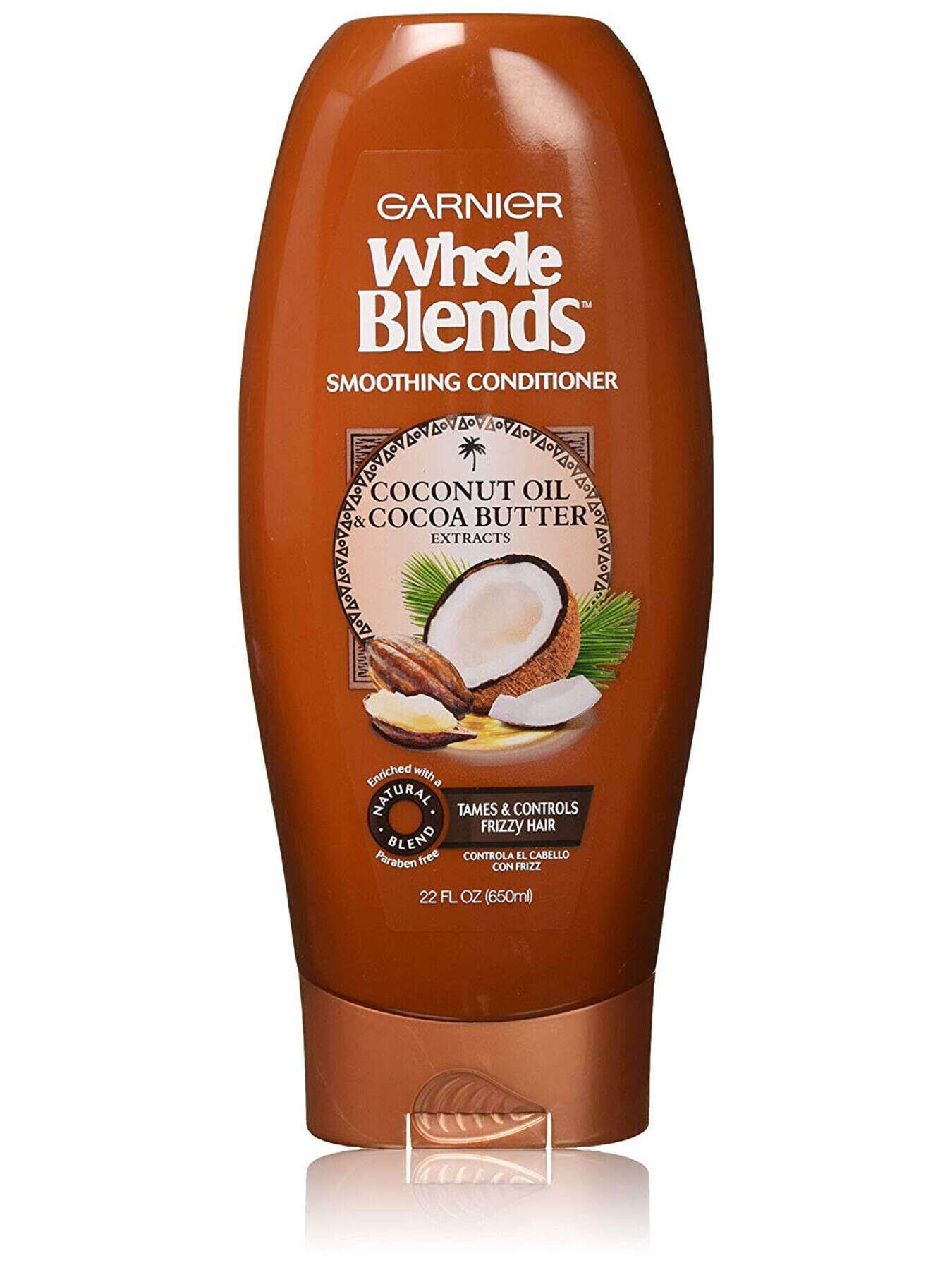 garnier hair conditioner whole blends coconut oil cocoa butter conditioner 650 ml 603084459377 t1